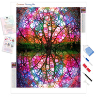 Color Landscape Tree | Diamond Painting