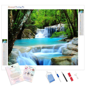 Forest Waterfalls | Diamond Painting