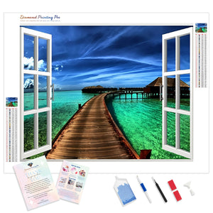 Dockside Window | Diamond Painting