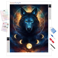 Black Wolf | Diamond Painting
