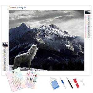 White Wolf Mountain | Diamond Painting