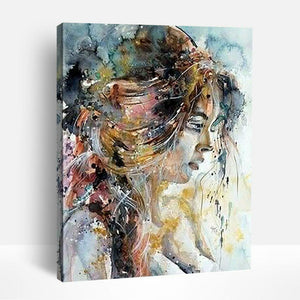 Abstract Girl | Paint By Numbers