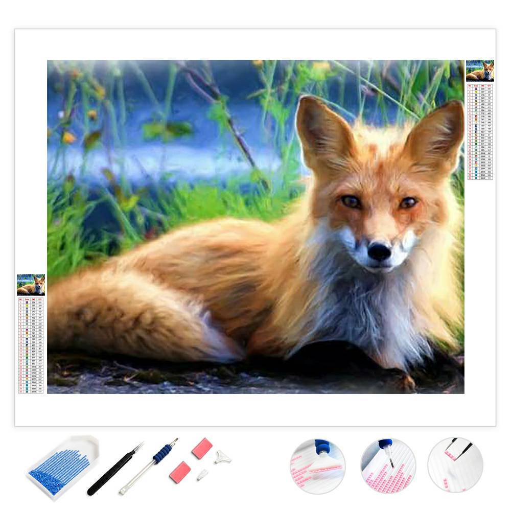 Posing Fox | Diamond Painting