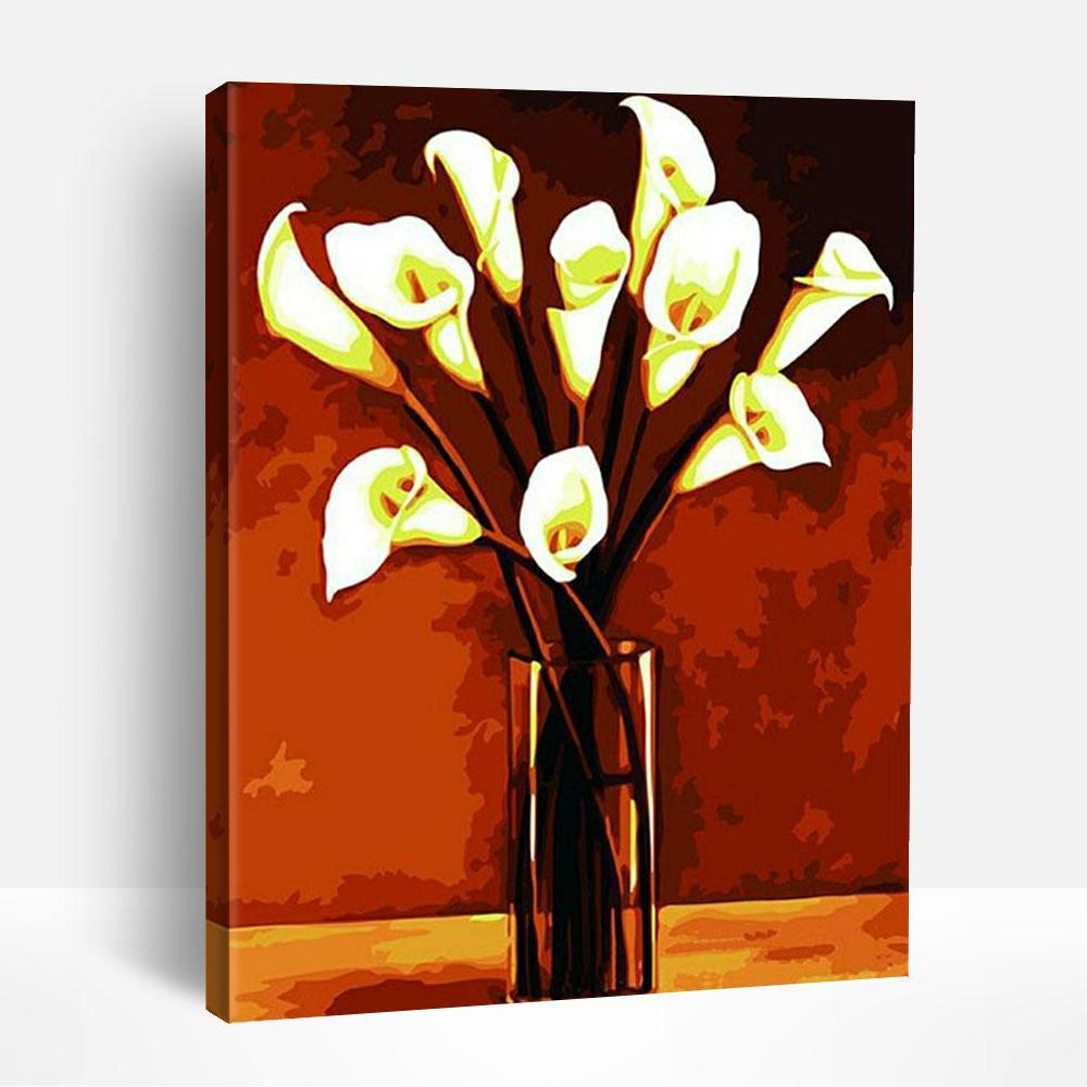Acrylic Calla Lilies | Paint By Numbers