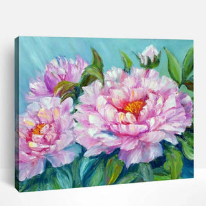 Asian Peonies | Paint By Numbers