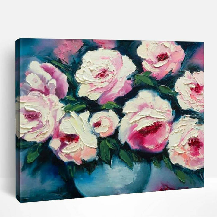 Beautiful Peonies | Paint By Numbers