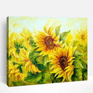 Beautiful Sunflowers | Paint By Numbers