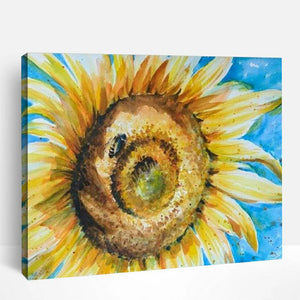 Golden Sunflower | Paint By Numbers