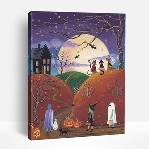 Halloween Trick or Treat | Paint By Numbers