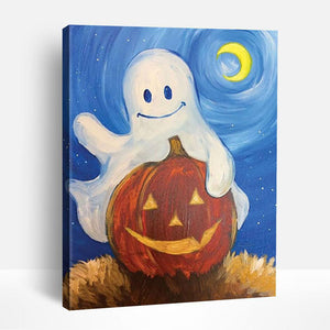 Halloween Boo | Paint By Numbers