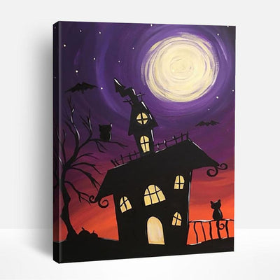 Enchanted Halloween Night | Paint By Numbers