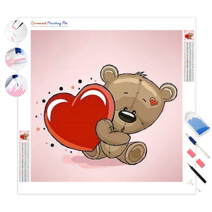 Bear Hug of Love | Diamond Painting