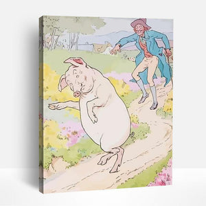 Storybook Pig | Paint By Numbers