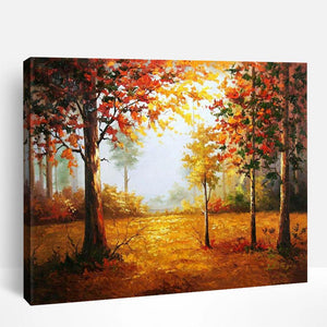 Autumn Trees | Paint By Numbers