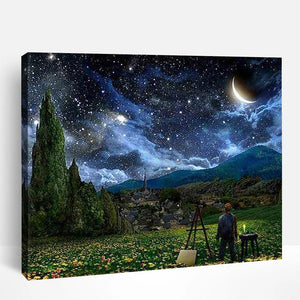 Painting Under the Stars | Paint By Numbers