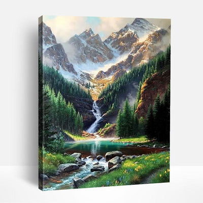 Majestic Waterfall | Paint By Numbers