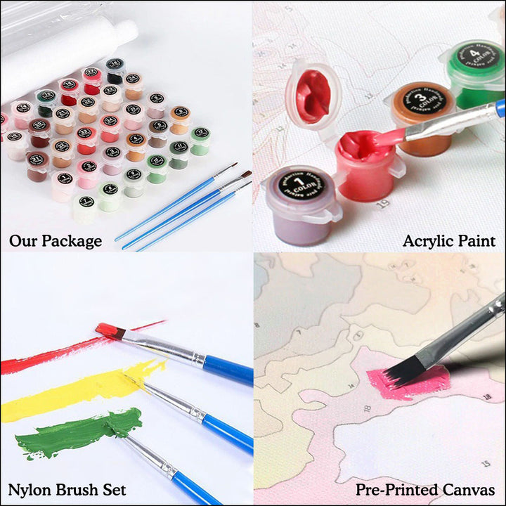 Custom Paint by Numbers Kit | UPGRADED