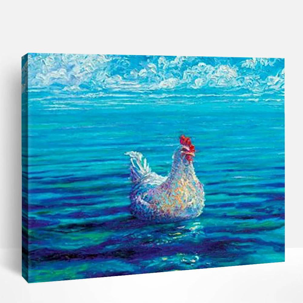 Sea Hen | Paint By Numbers