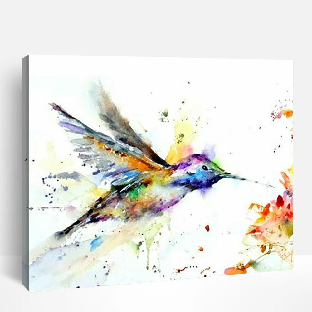 Colorful Bird | Paint By Numbers