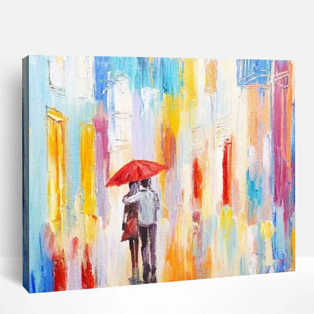 Romantic Rain | Paint By Numbers