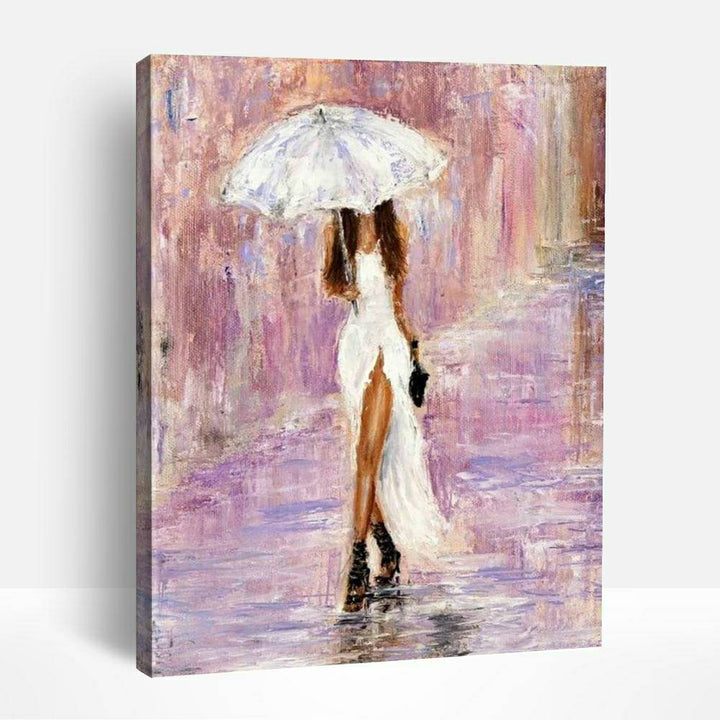 The Bridesmaid Under the Rain | Paint By Numbers