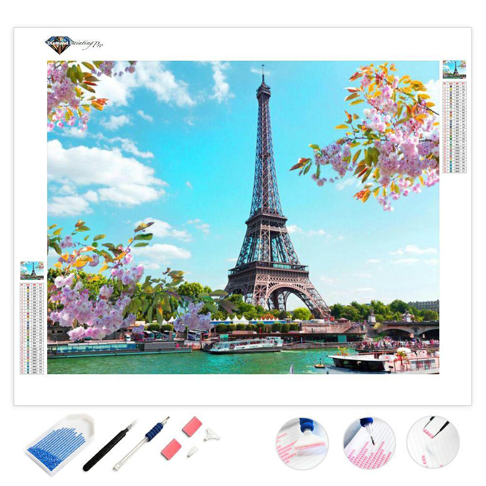 Romantic Eiffel Tower | Diamond Painting