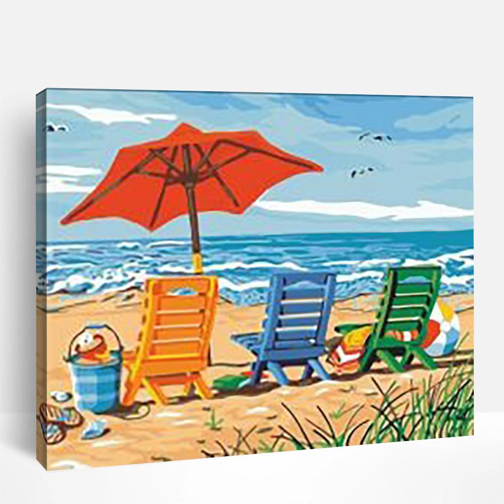 Vacations at The Beach | Paint By Numbers