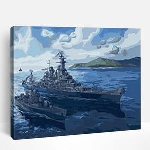 Marine Ship | Paint By Numbers