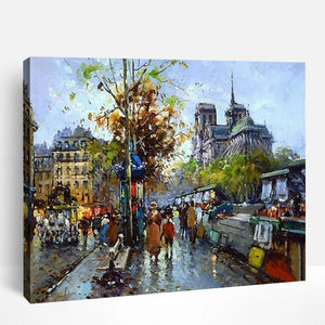 Paris Street | Paint By Numbers