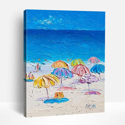 Beach Umbrellas | Paint By Numbers