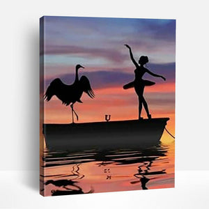 Dancing Silhouette | Paint By Numbers