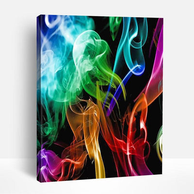 Neon Smoke | Paint By Numbers