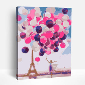 Charming Paris | Paint By Numbers