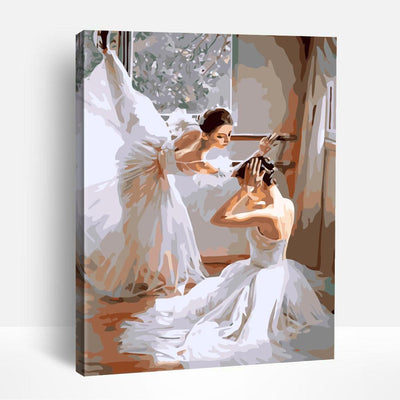 Ballerinas Stretching | Paint By Numbers