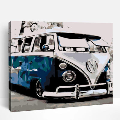VW Camper Van | Paint By Numbers