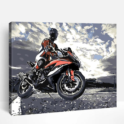 Motor Man | Paint By Numbers