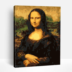 Mona Lisa - Leonardo Da Vinci | Paint By Numbers