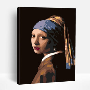 Girl with a Pearl Earring | Paint By Numbers