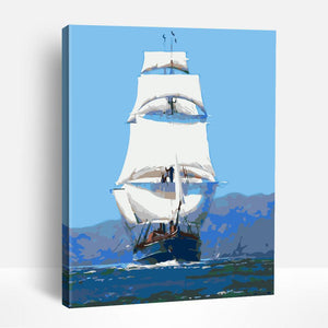 Calm Waters Sail | Paint By Numbers