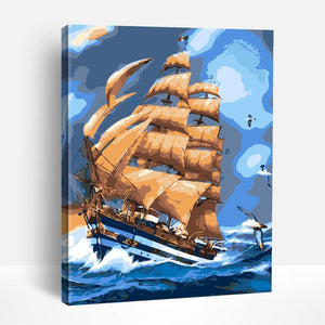 Ocean Sailing | Paint By Numbers