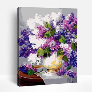 Floral Vase | Paint By Numbers