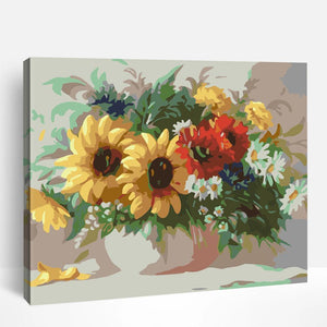 Sunflower Blooms | Paint By Numbers