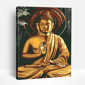 Buddha in Meditation | Paint By Numbers