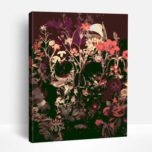 Floral Skull | Paint By Numbers