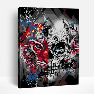 Decorative Skull | Paint By Numbers