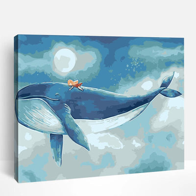 Moonlit Whale | Paint By Numbers