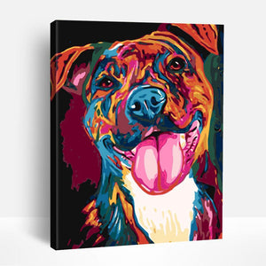 Vibrant Pug | Paint By Numbers