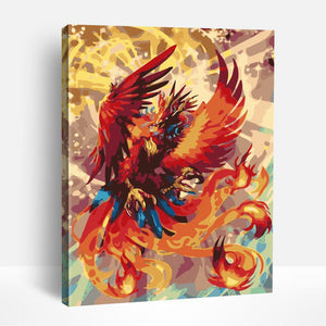 Vibrant Phoenix | Paint By Numbers