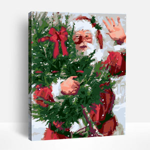 Jolly Santa | Paint By Numbers