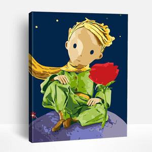 Little Prince and Rose | Paint By Numbers